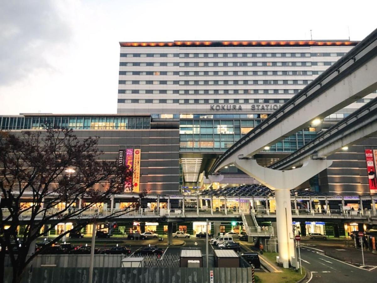 Hotel Relief Kokura Station Kitakyushu Buitenkant foto